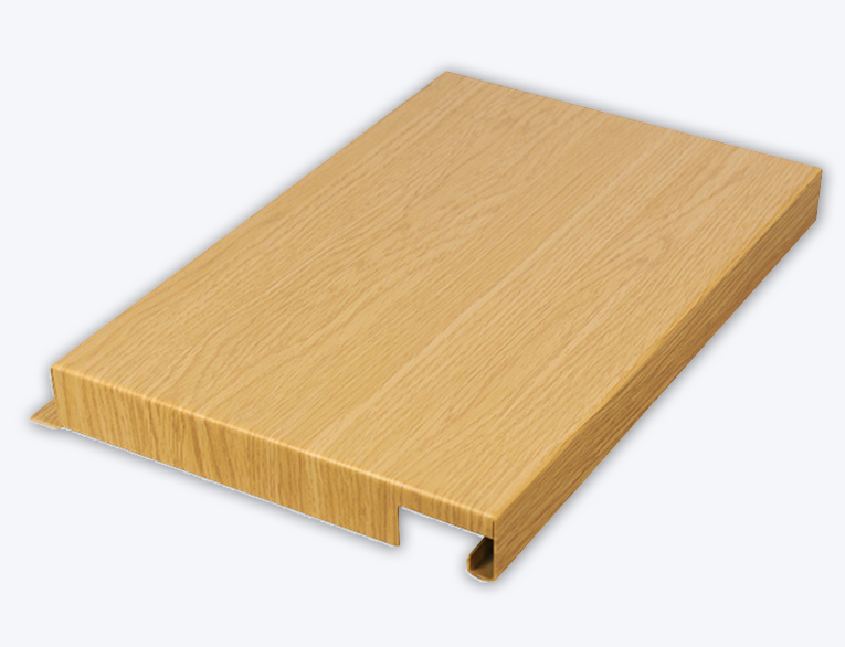 木纹铝瓦楞复合板